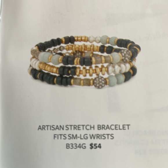 Stella & Dot Artisan Stretch Bracelet - Picture 3 of 3